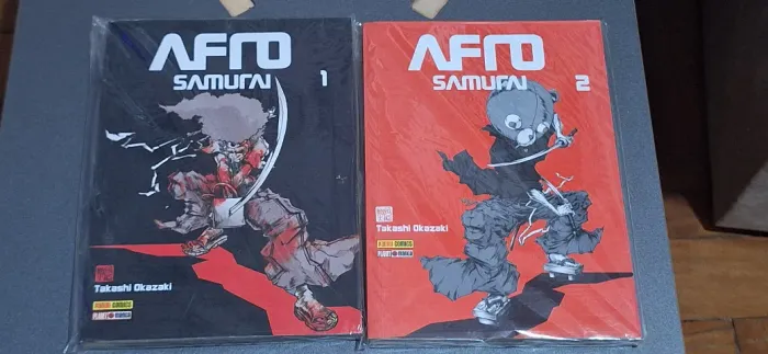 Mangá Afro Samurai Vols 01 e 02