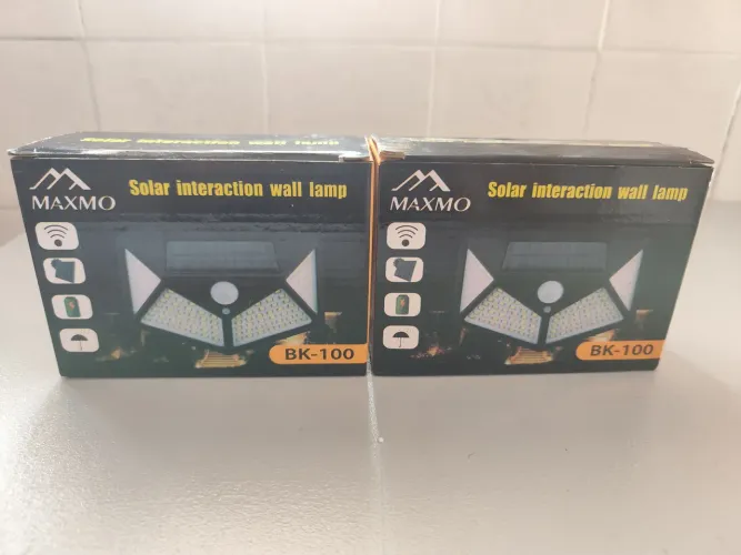 Luminárias de led solares