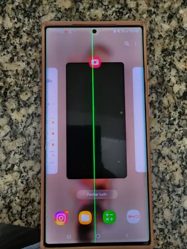 Note 20 ultra 256 gb 12 gb de ram único dono listra na tela