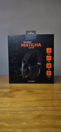 Headset Husky Gamer Matilha - Novo na Caixa