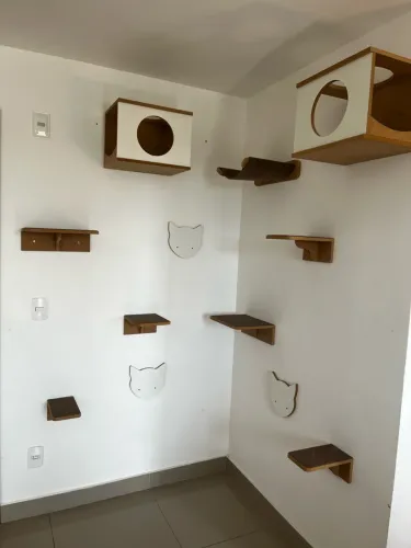 Playgraund resistente para gatos