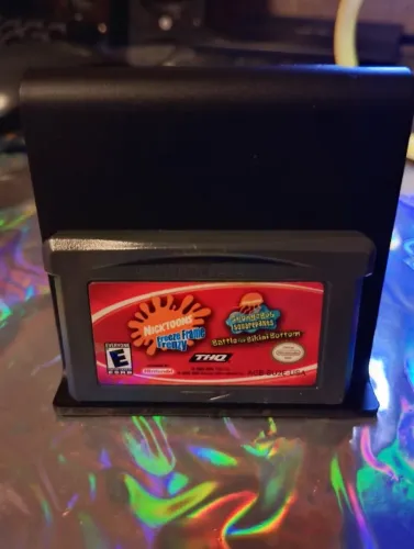 Jogo Original - 2-in-1: Nicktoons Freeze & SpongeBob SquarePants - Game Boy Advance - GBA