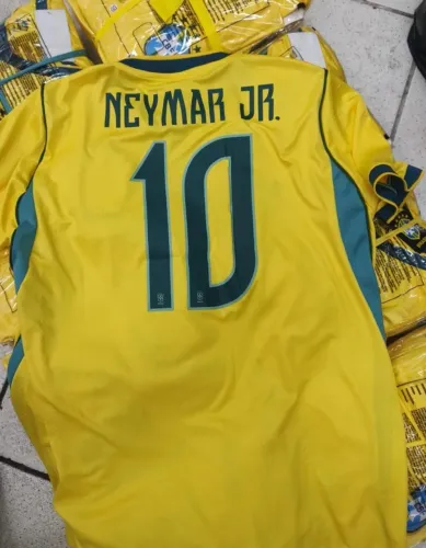 Camisa do Brasil Seleção Brasileira Neymar Vários Modelos em Atacado