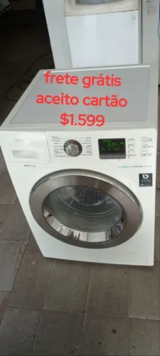 Lava e seca Samsung 10kg NOVÍSSIMA $1.599 frete grátis *23 aceito cartão