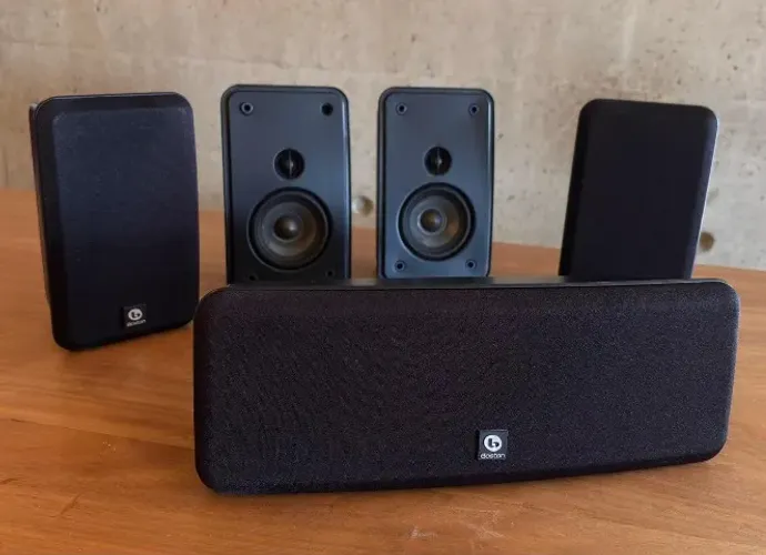[VENDO] Kit Caixas Acústicas 5.0 Boston Acoustics Home Theater - Preto