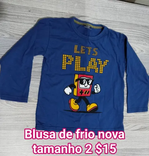 Blusas de frio para criança