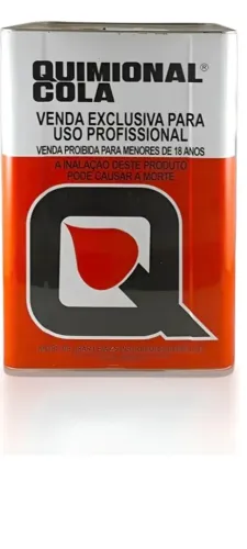 Vendo uma lata grande de cola kiomenal, preço 350 reais.