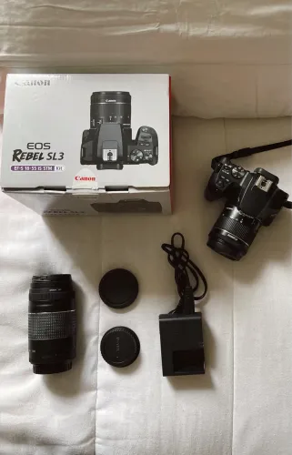 Combo Câmera Cânon SL3