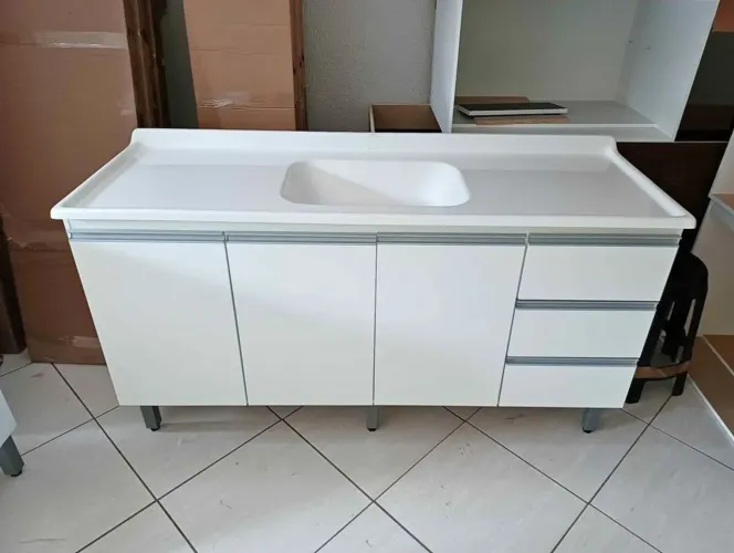 BALCÃO DE PIA 1,60CM NOVO - ENTREGAMOS