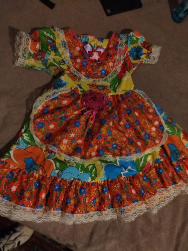 Vestido festa junina infantil 3
