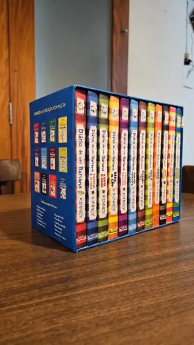 Box De Colecionador De Livros Diário De Um Banana Jeff Kinney 12 Volumes