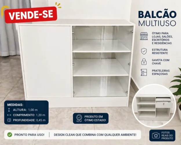 Balcão multiuso