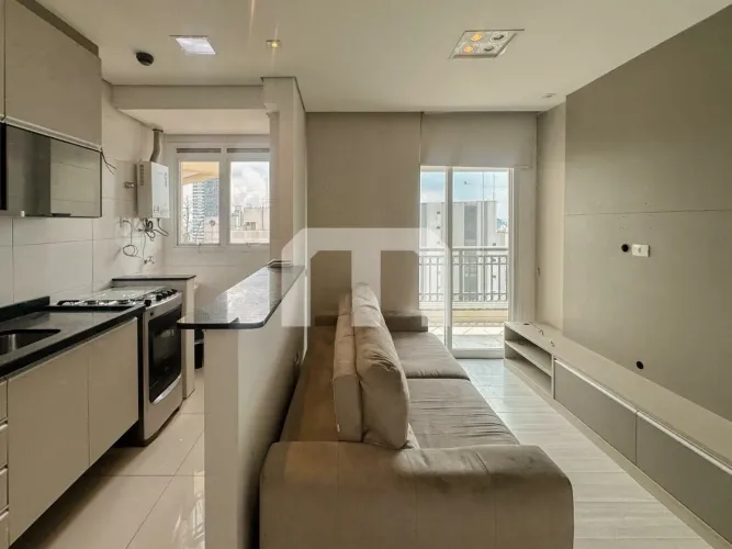 Apartamento para locação em São Paulo-SP, Vila Regente Feijó: 1 quarto, 1 suíte, 1 sala, 1