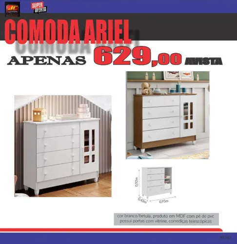 COMODA ARIEL MDF