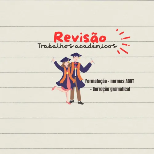 Formatação e revisão em trabalhos escolares e academicos