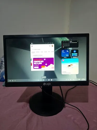 Monitor LED 20pol 75hrtz Base Giratória e Articulada