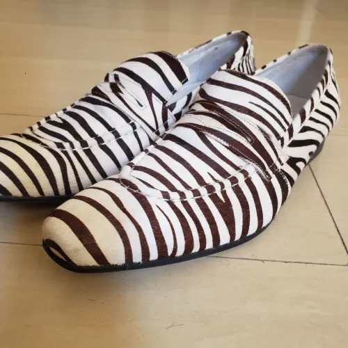 Sapato zebrado