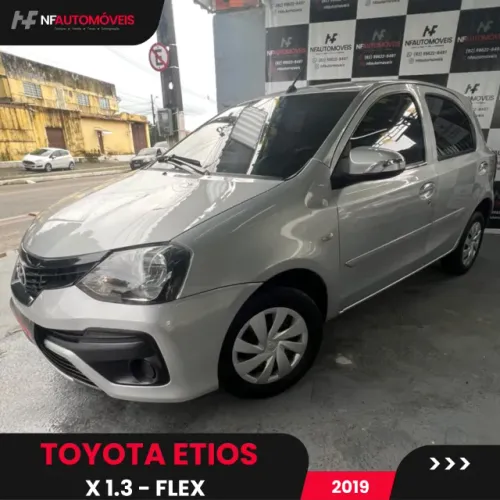 Toyota Etios X 1.3 Flex 16V 5P Mec. 2019