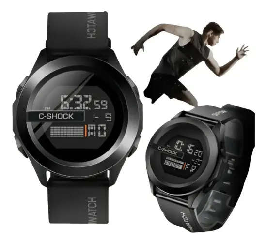 Relógio Digital A Prova D`água Masculino Original Esportivo