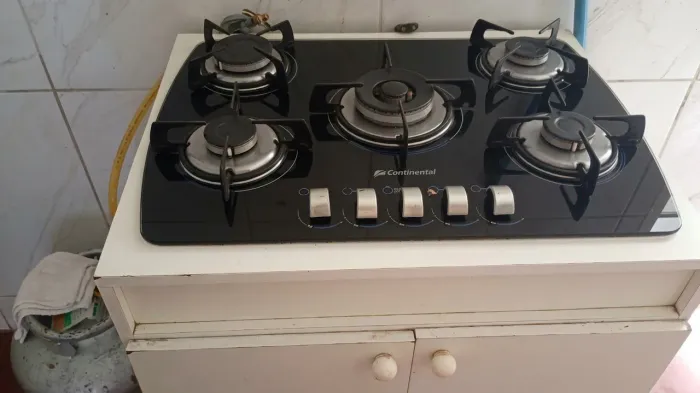 Fogão Cooktop 5 bocas