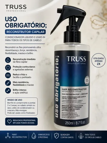 Spray uso obrigatório Truss