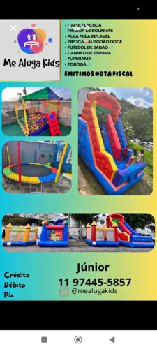 Locação de brinquedos