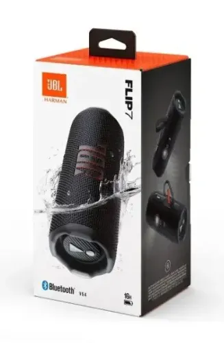 Caixa De Som Bluetooth JBL Flip 7 Preto - JBLFLIP7BLKBR
