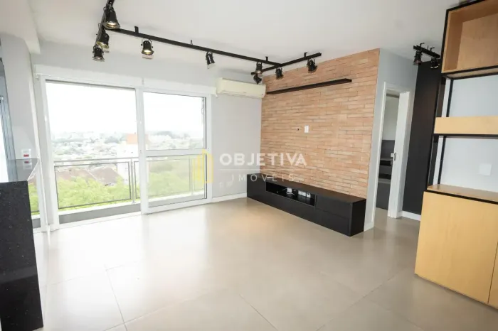 Apartamento de 1 dormitório com suíte, varanda e 2 vagas, no condomínio Mattize, no Jardim