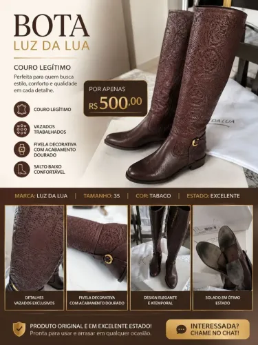 Vende-se Bota feminina