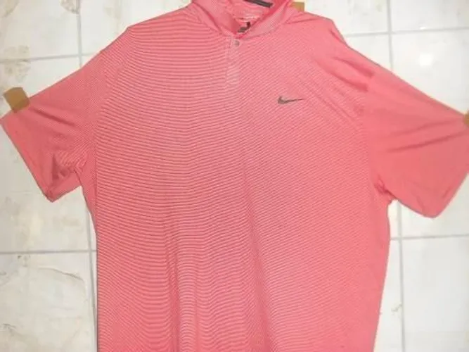 Camisa Polo Nike Dri Fit Golfe Tiger Woods Tamanho Especial Plus Size G2 82cm X 70cm 2XL