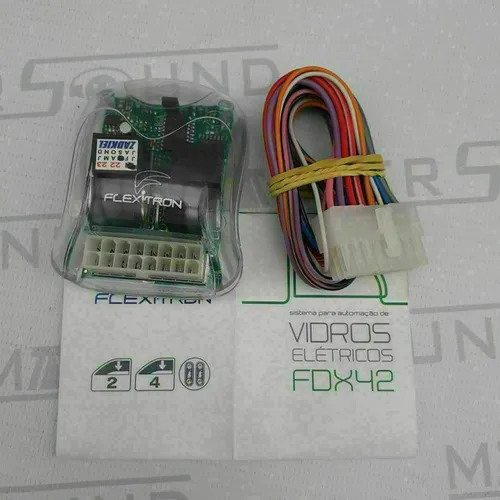 Automação para vidro elétrico.  FDX42.  Para 4 portas. Garantia. Novo. Instalado. 