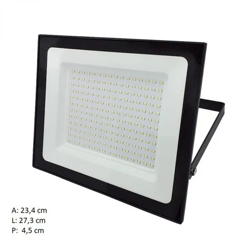 Refletor LED 200w 1° Linha 6500k Quadra