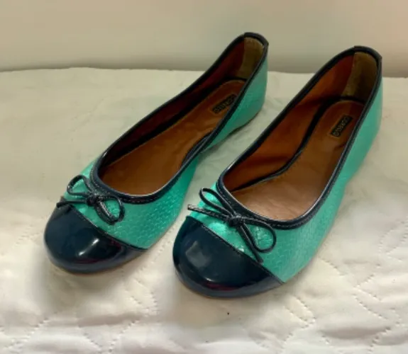 (Tam: 36) Sapatilha Tons de Azul Tifanny / Corello