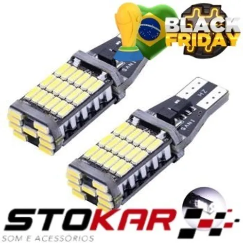 Lâmpada LED T15 Pingo Branco p/ Ré T15 Super Forte