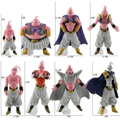 8 formas do Majin Boo Dragon Ball Z