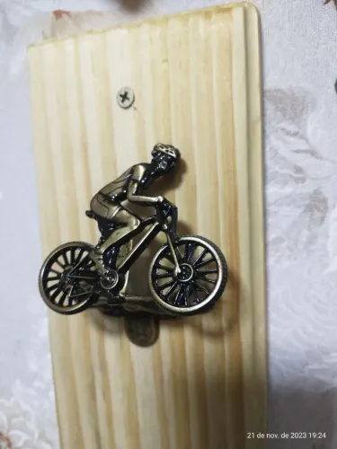 Abridor de garrafa parede bike bicicleta churrasco cerveja presente