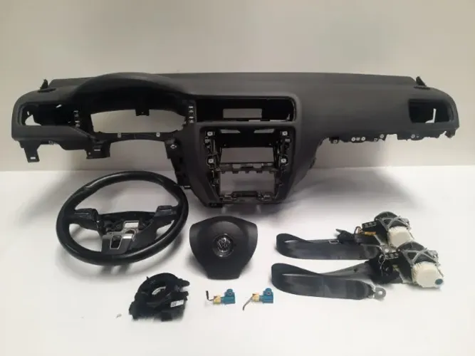 Kit Airbag Volkswagen Jetta 2011/2016 - S/Módulo - (Original/Usado)