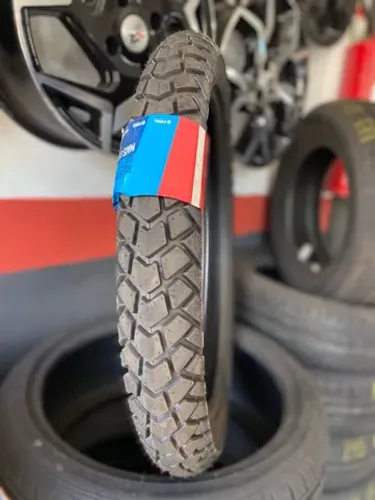 Pneu de moto dianteiro bross crosser tornado etc 90/90/19