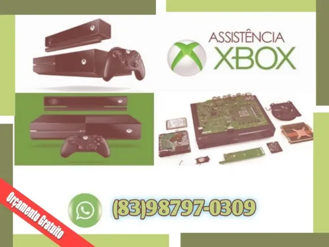 Assistência Técnica para Xbox One.Xbox