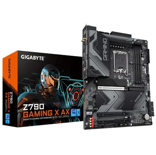 Placa Mãe LGA1700 Z790 DDR5 12ª/13ª/14ª Geração Gigabyte Gaming X AX WI-FI/BT/ATX - WZetta