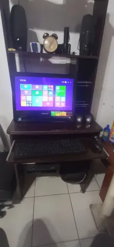 Computador Positivo ALL IN ONE . Pc1260 . Ssd 128 . 4 GB ram . Tv. Tecl/ mouse e estante
