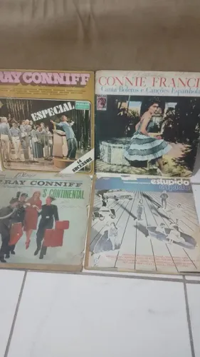 Lote de 4 discos vinil