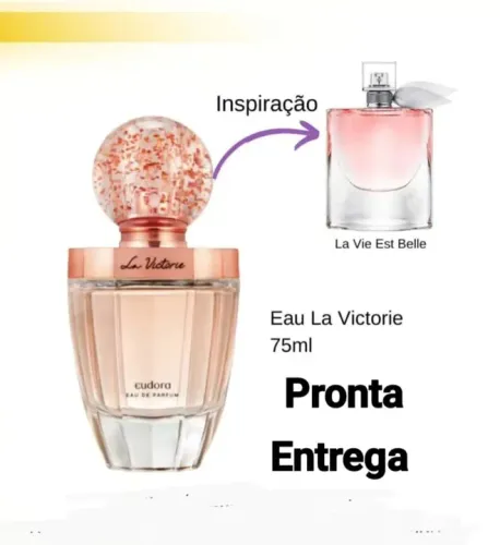 Perfume Eau La Victorie 75mlie entrego pra Vc