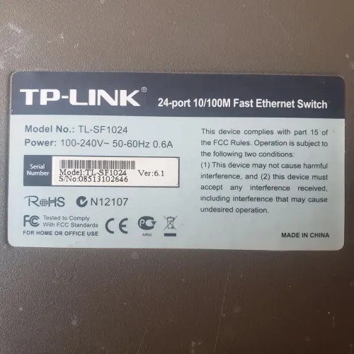 Switch TP-LINK - Alto Desempenho e Pronto para Uso!