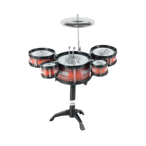 brinquedo musical bateria infantil fu19320 5tambor altu 45cm