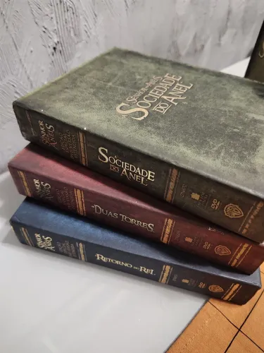 Box DVD Trilogia Senhor dos Anéis <br>(Edição Especial de colecionador *12 discos)