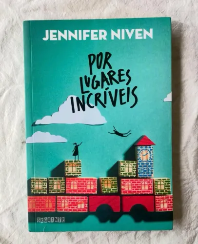 Vendo o livro Por lugares incríveis (leia a descrição)