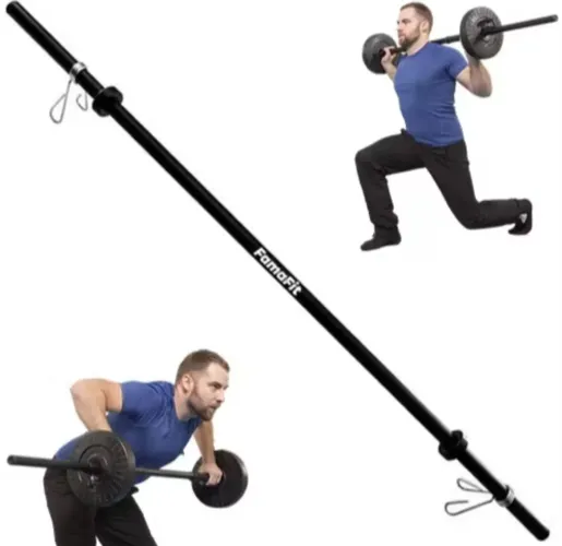 Barra oca 2,00 metros bíceps academia musculação