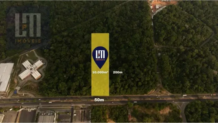 Alugo Terreno 10.000m² e 100% Documentado Ótimo para sua Empresa na Avenida do Turismo