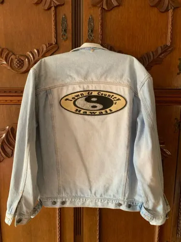 Jaqueta jeans Town & Country (Vintage) raridade